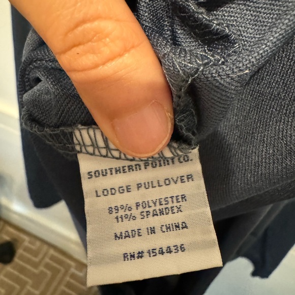 Southern Point Co Pullover XL Navy - Picture 4 of 4